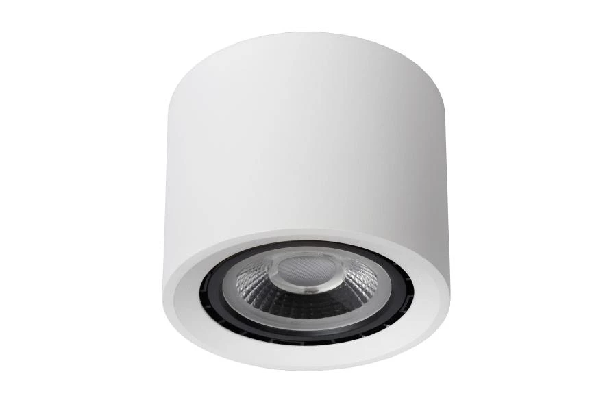 Lucide FEDLER - Spot plafond - Ø 12 cm - LED Dim to warm - GU10 (ES111) - 1x12W 2200K/3000K - Blanc - UIT